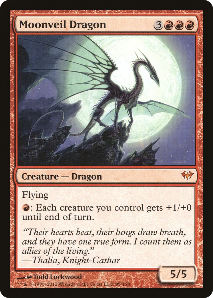 Moonveil Dragon (DKA) #99 [EN/N]
