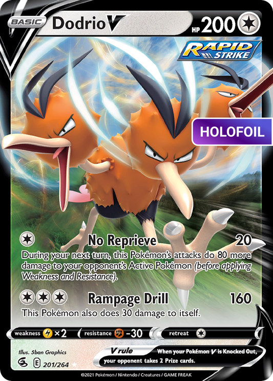Dodrio V (FST) #201 [EN/H] s/o
