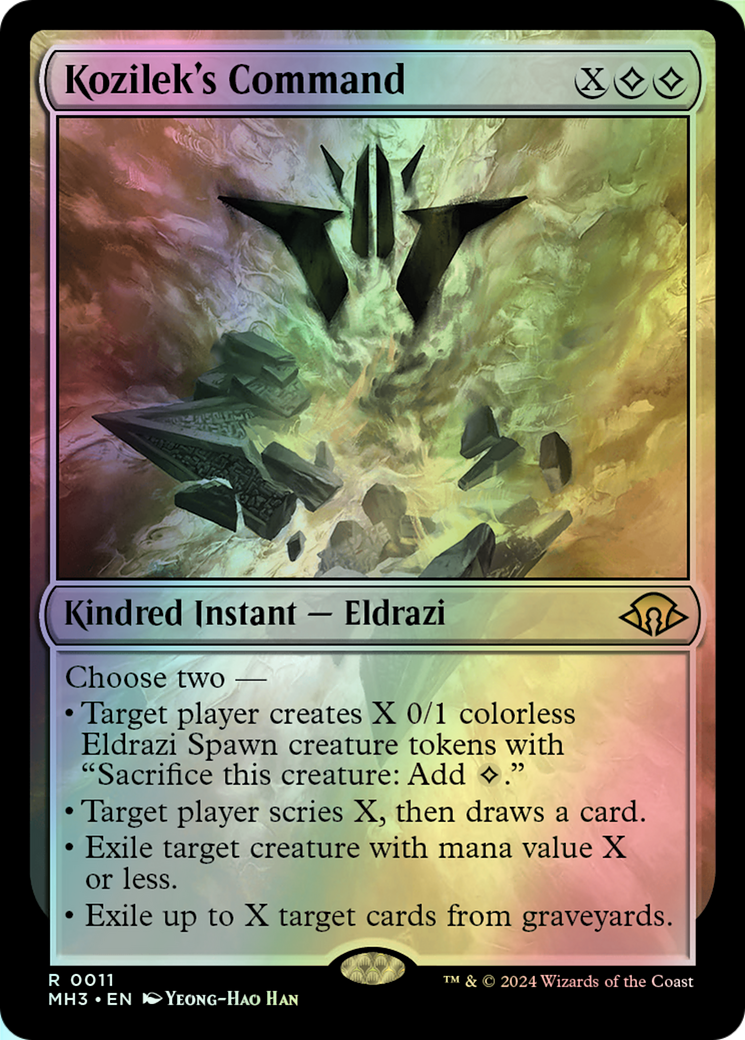 Kozilek's Command (MH3) #11 [EN/F] s/o