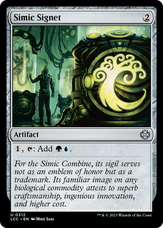 Simic Signet (LCC) #312 [EN/N] s/o