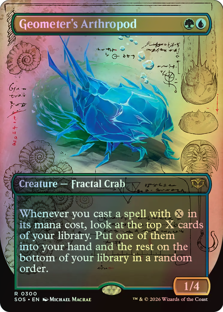 Geometer's Arthropod (SOS) #300 [EN/F] s/o