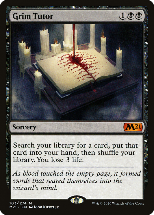 Grim Tutor (M21) #103 [EN/N]