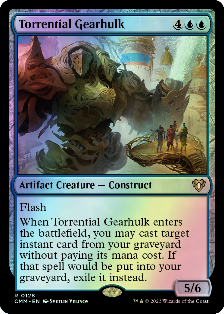 Torrential Gearhulk (CMM) #128 [EN/F] s/o