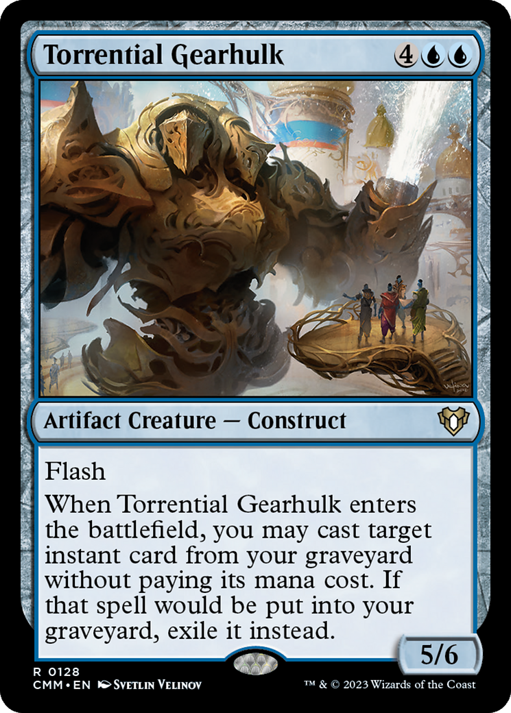 Torrential Gearhulk (CMM) #128 [EN/N] s/o