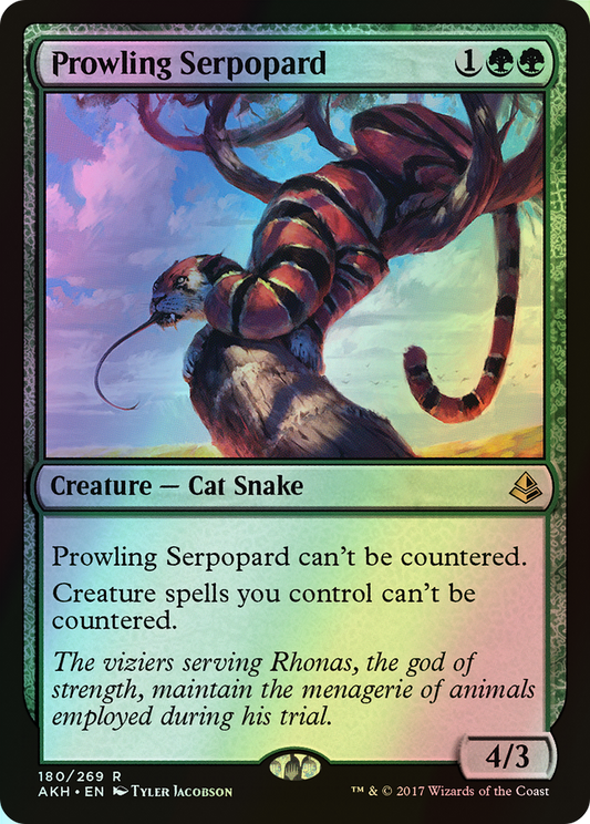 Prowling Serpopard (AKH) #180 [EN/F] s/o