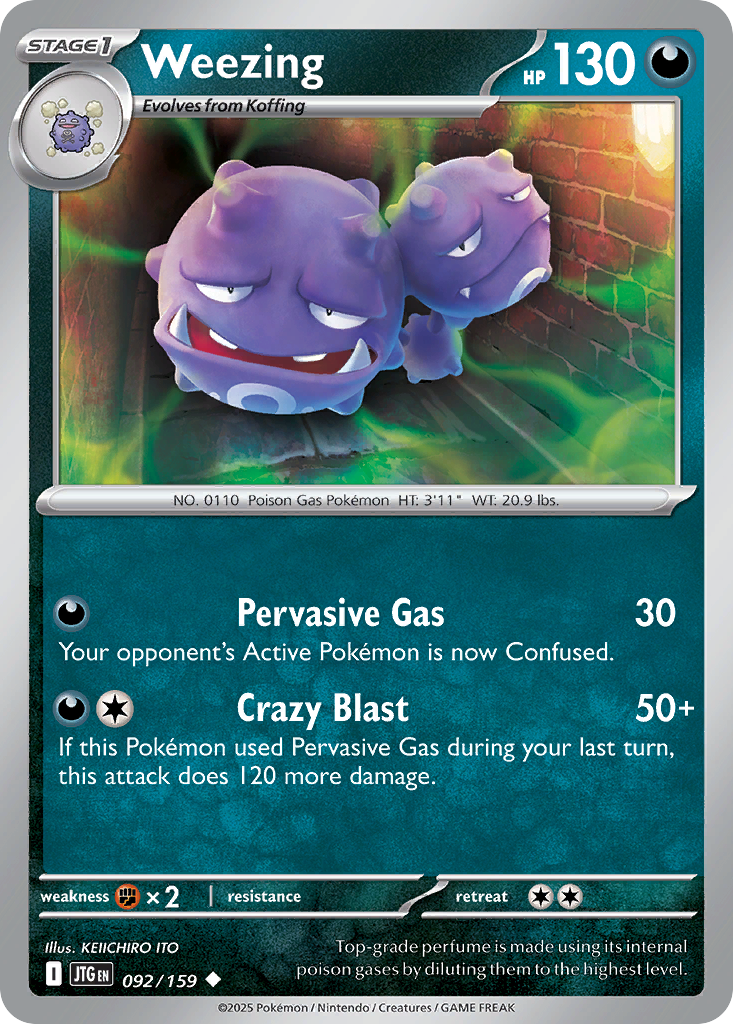 Weezing (JTG) #092 [EN/N]