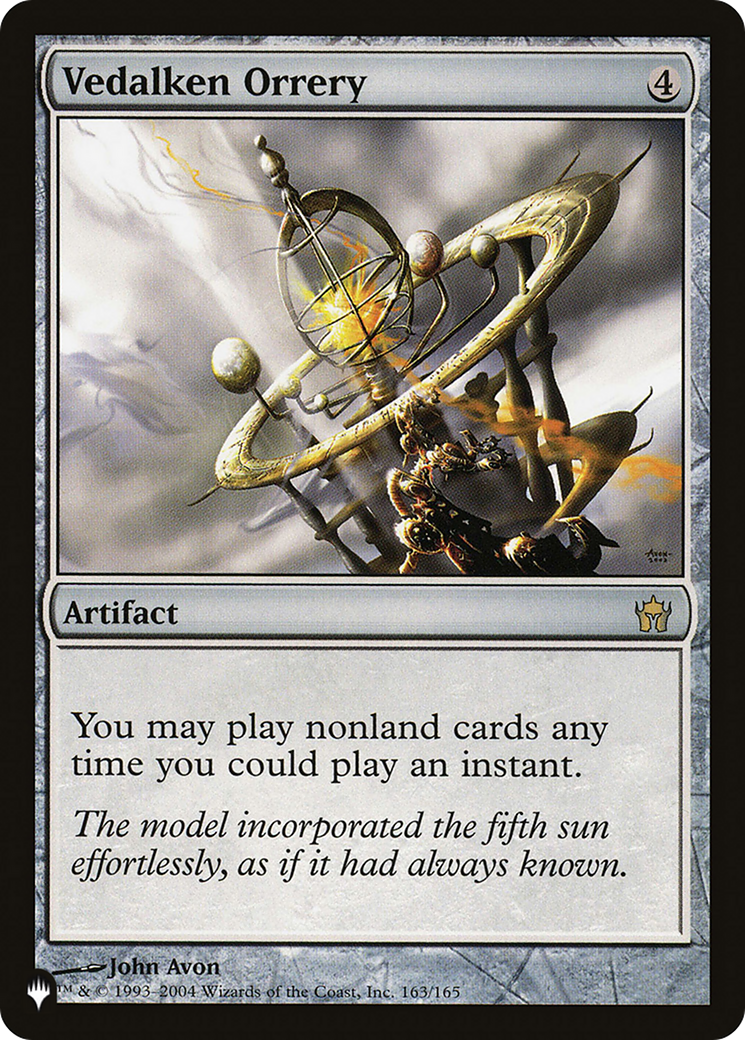 Vedalken Orrery (PLST) #5DN-163 [EN/N] s/o