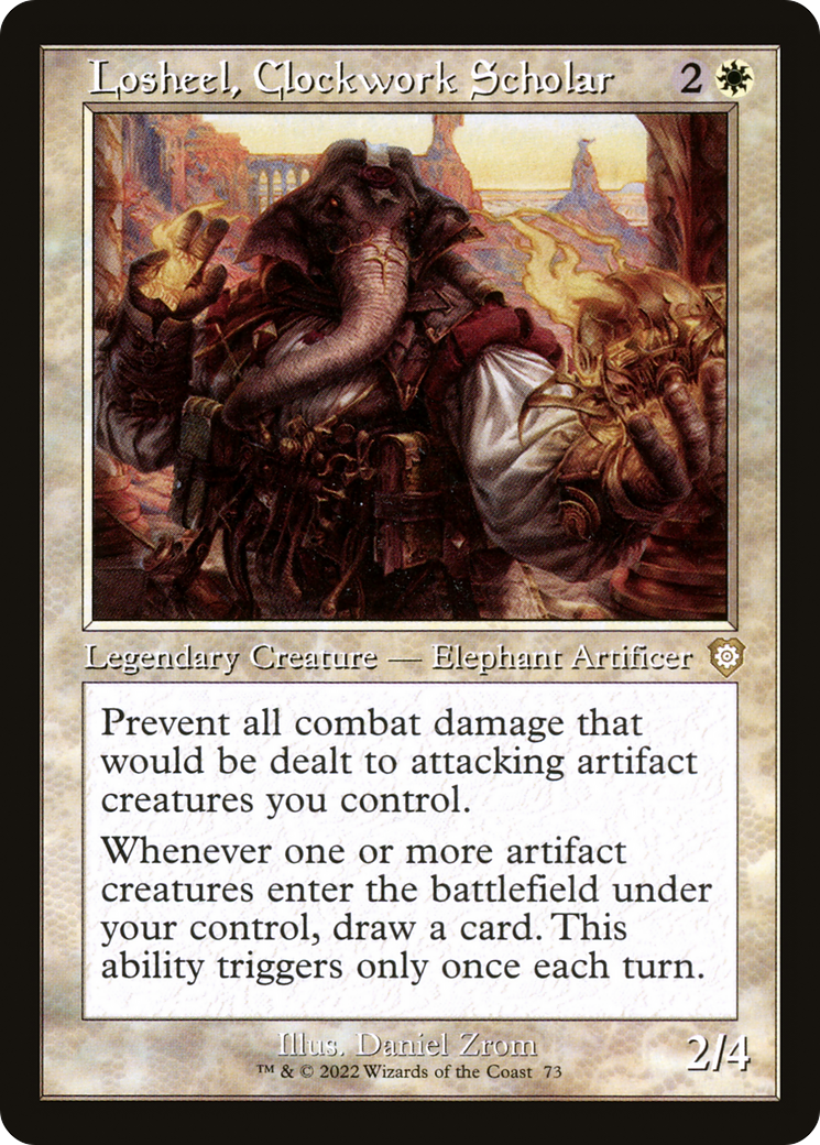 Losheel, Clockwork Scholar (BRC) #73 [EN/N]