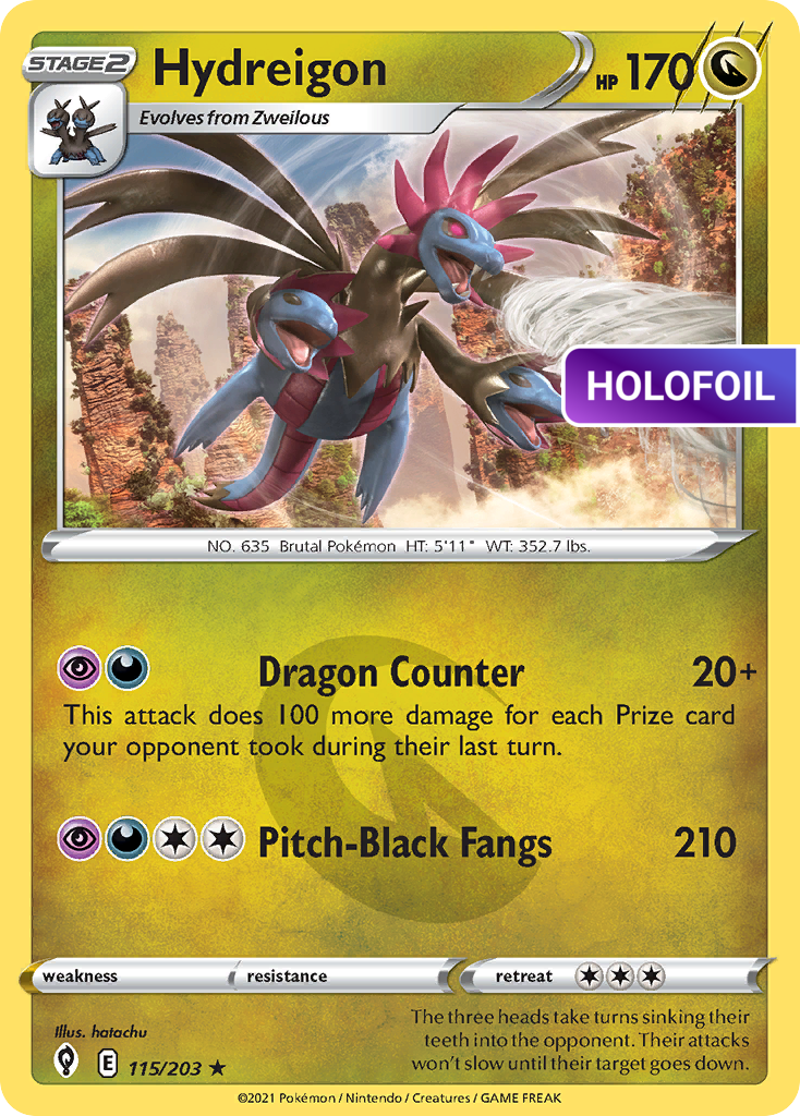Hydreigon (EVS) #115 [EN/H] s/o