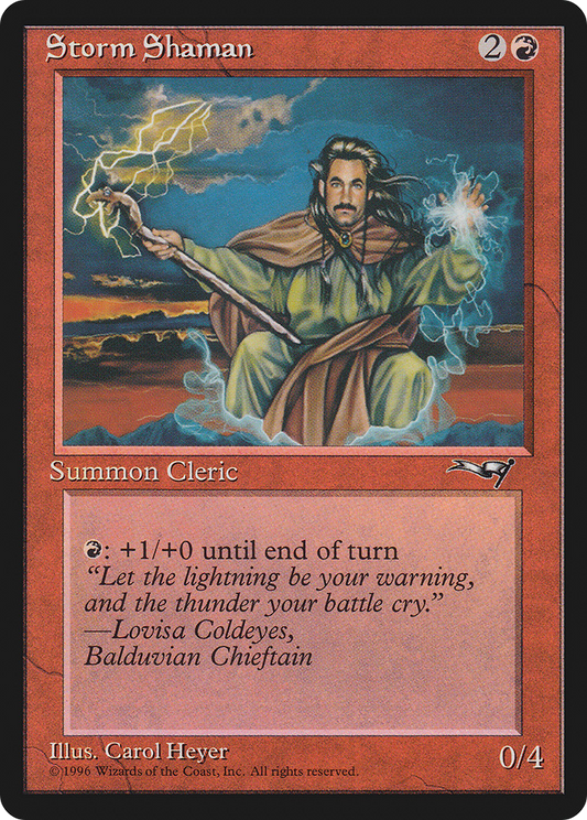 Storm Shaman (ALL) #81a [EN/N]