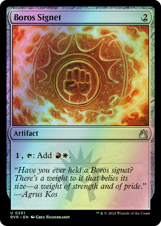 Boros Signet (RVR) #251 [EN/F] s/o