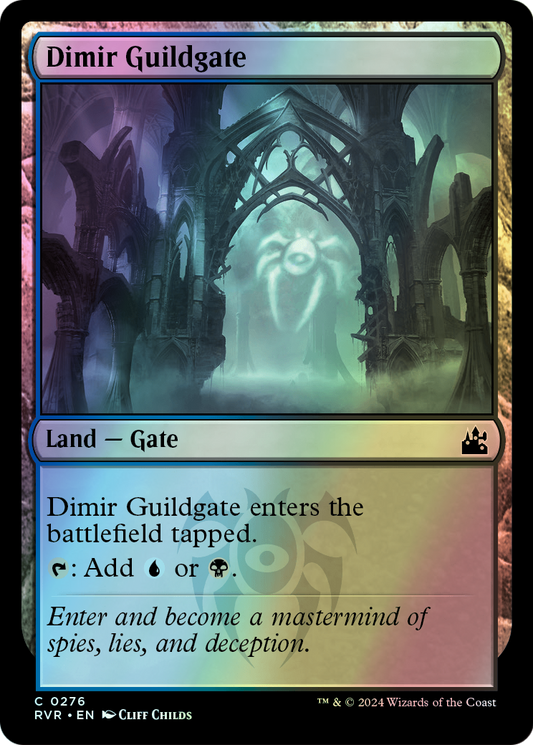 Dimir Guildgate (RVR) #276 [EN/F]