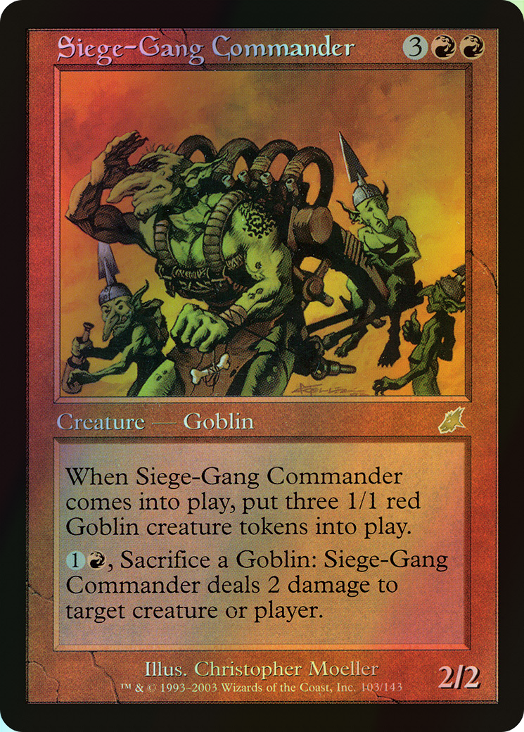 Siege-Gang Commander (SCG) #103 [EN/F]