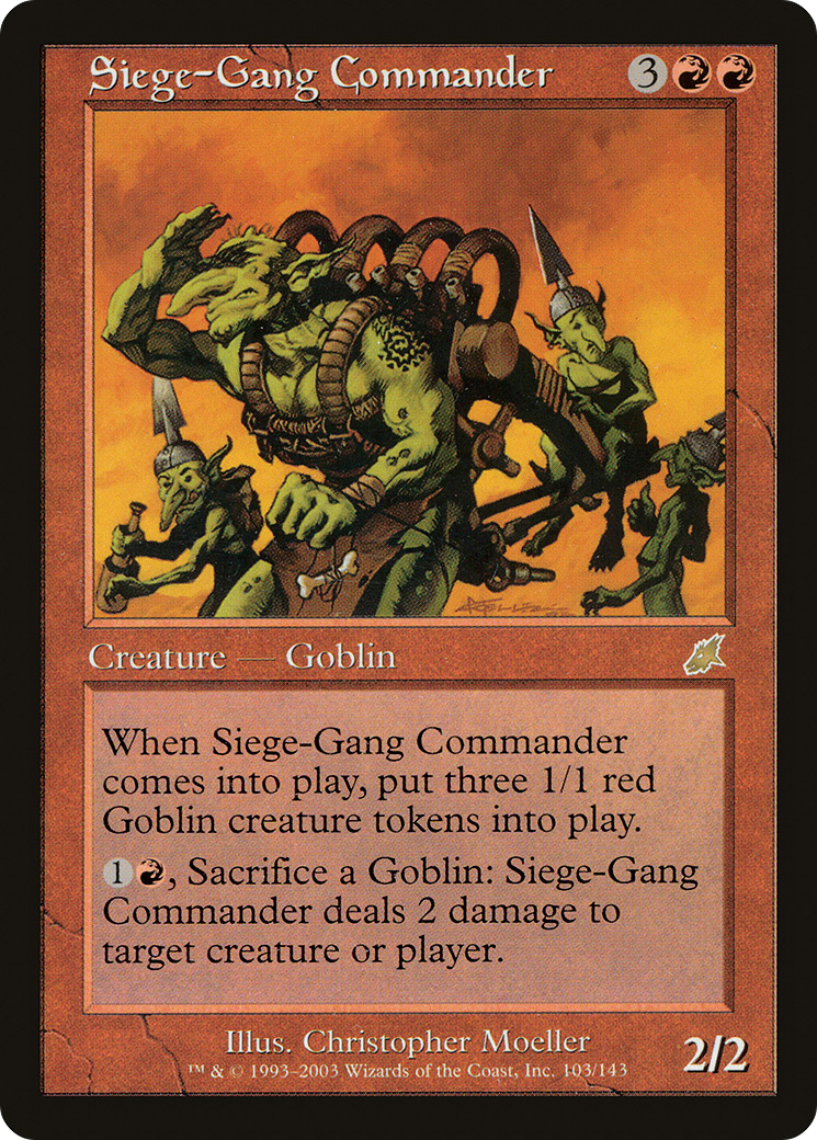 Siege-Gang Commander (SCG) #103 [EN/N]
