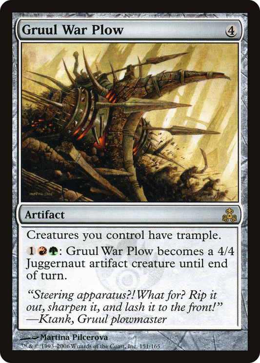 Gruul War Plow (GPT) #151 [EN/N]