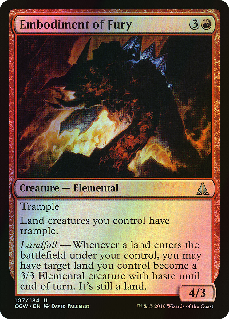 Embodiment of Fury (OGW) #107 [EN/F]