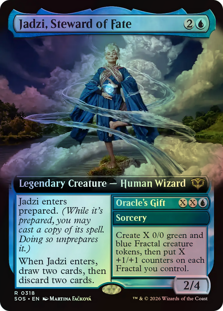 Jadzi, Steward of Fate // Oracle's Gift (SOS) #318 [EN/F]