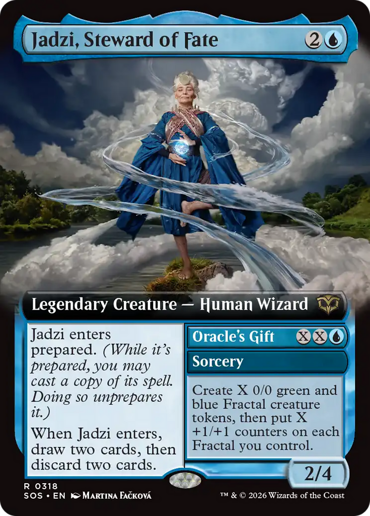 Jadzi, Steward of Fate // Oracle's Gift (SOS) #318 [EN/N]