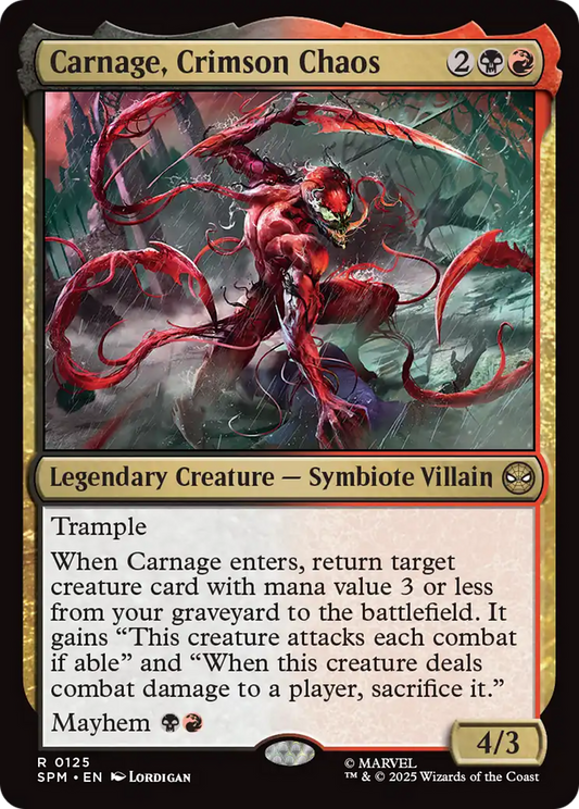 Carnage, Crimson Chaos (SPM) #125 [EN/N] s/o
