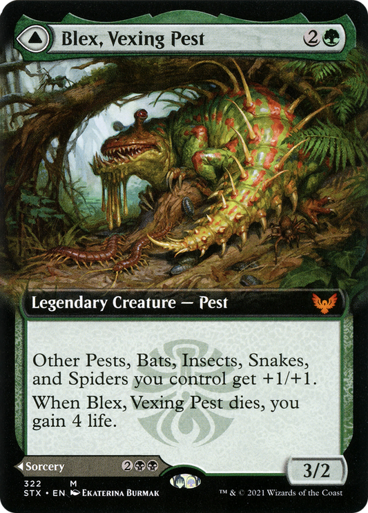 Blex, Vexing Pest // Search for Blex (STX) #322 [EN/N] s/o