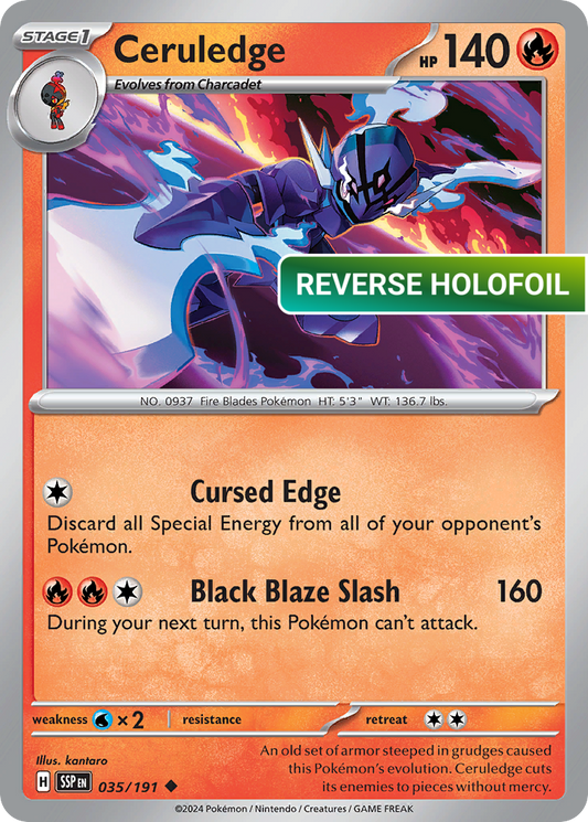 Ceruledge (SSP) #35 [EN/R] s/o