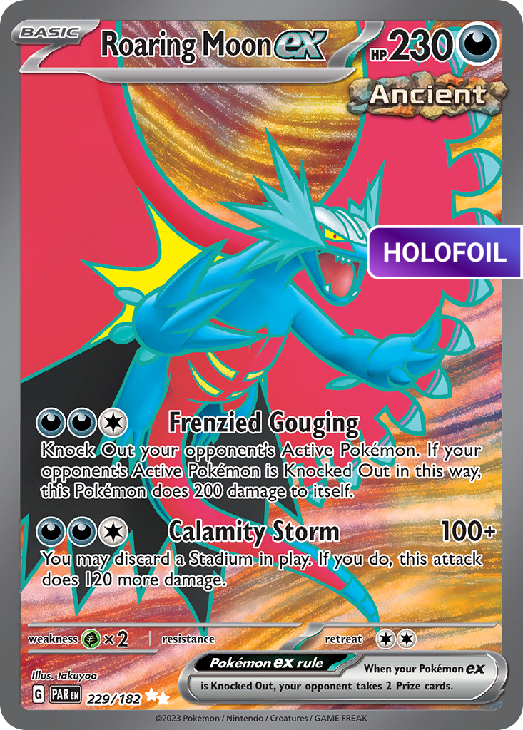 Roaring Moon ex (PAR) #229 [EN/H]