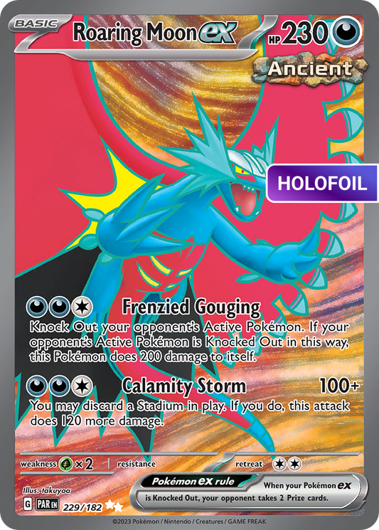 Roaring Moon ex (PAR) #229 [EN/H]