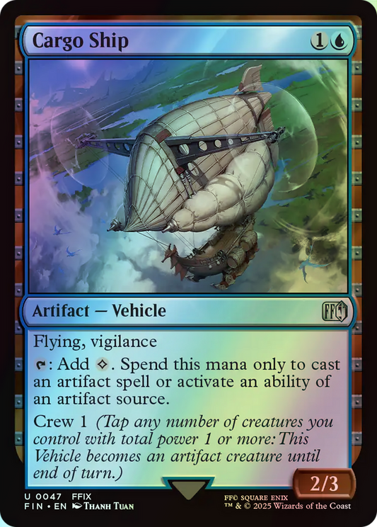 Cargo Ship (FIN) #47 [EN/F] s/o