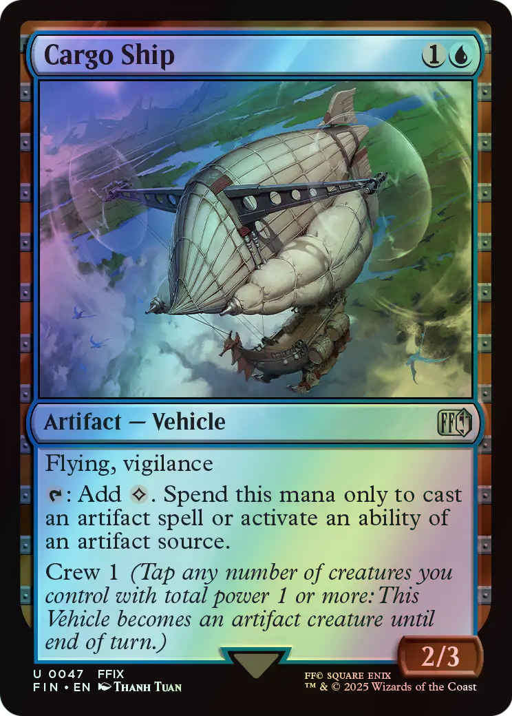 Cargo Ship (FIN) #47 [EN/F] s/o