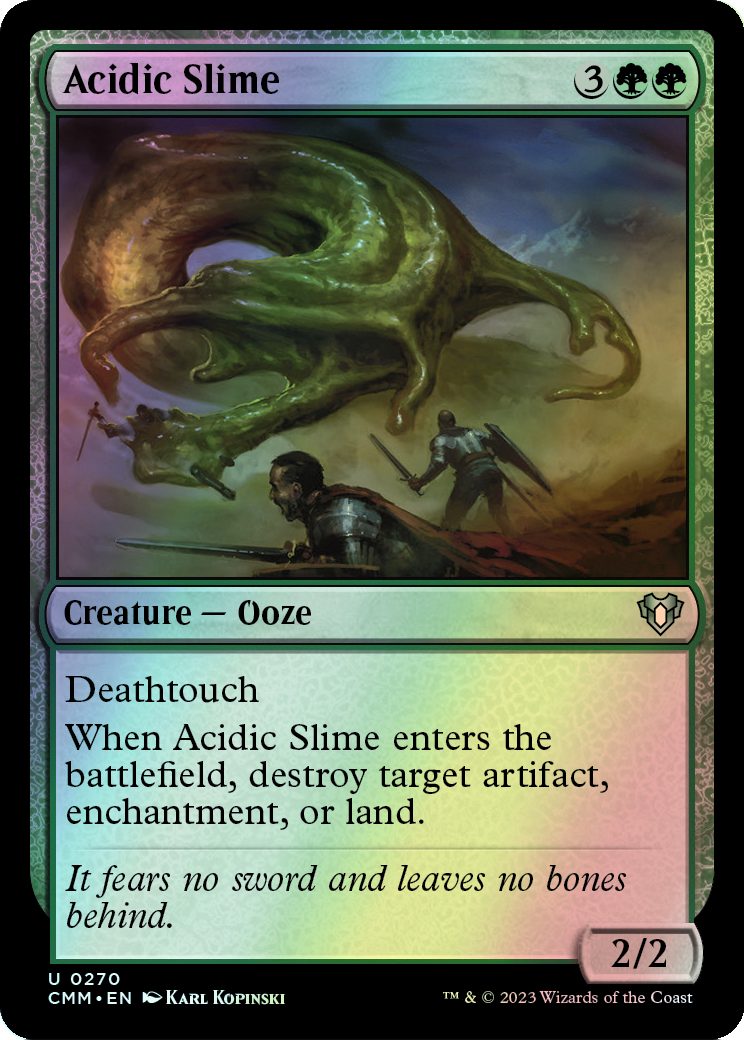 Acidic Slime (CMM) #270 [EN/F]