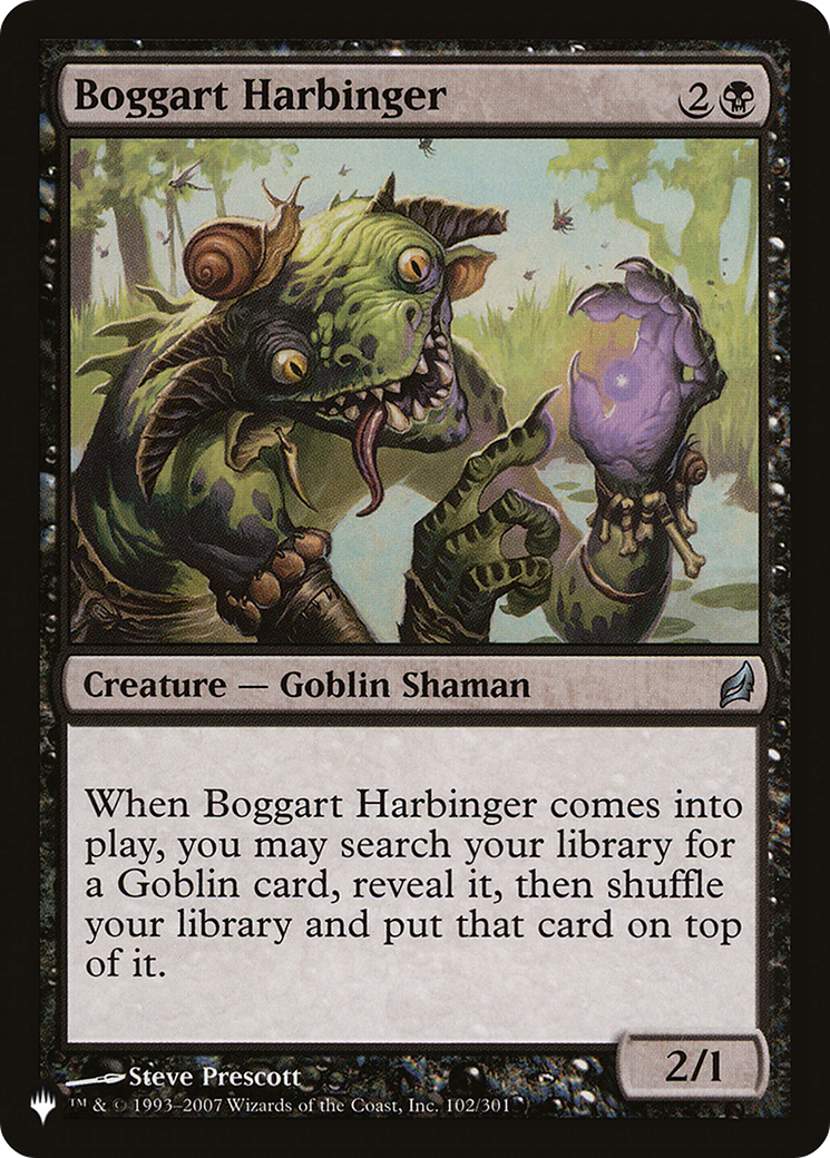 Boggart Harbinger (PLST) #LRW-102 [EN/N]