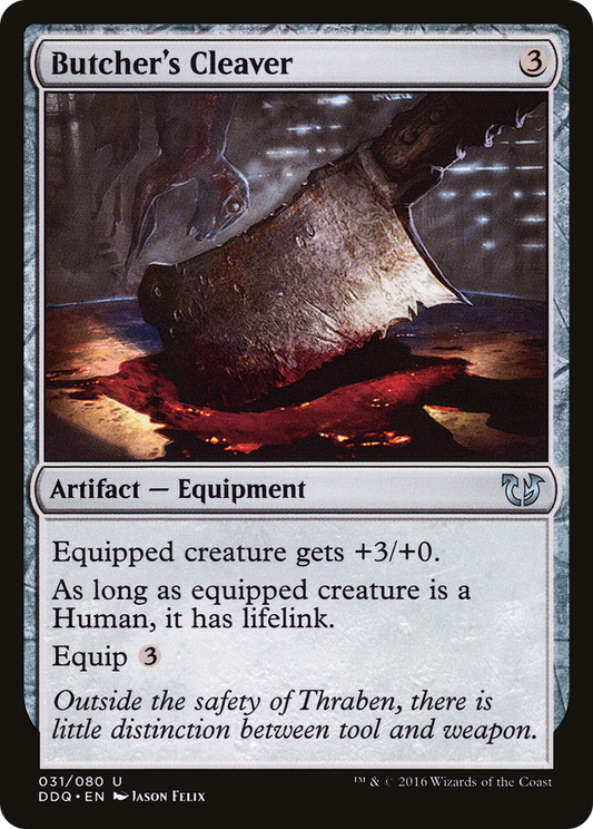 Butcher's Cleaver (DDQ) #31 [EN/N] s/o