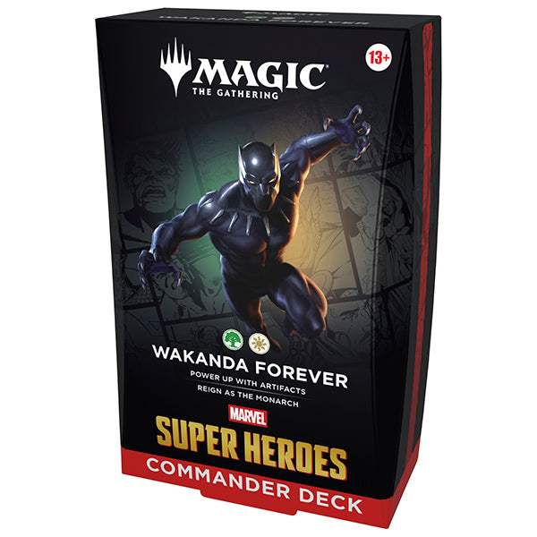 [PRE-ORDER] Magic: The Gathering - Marvel Super Heroes - Commander Deck - Wakanda Forever