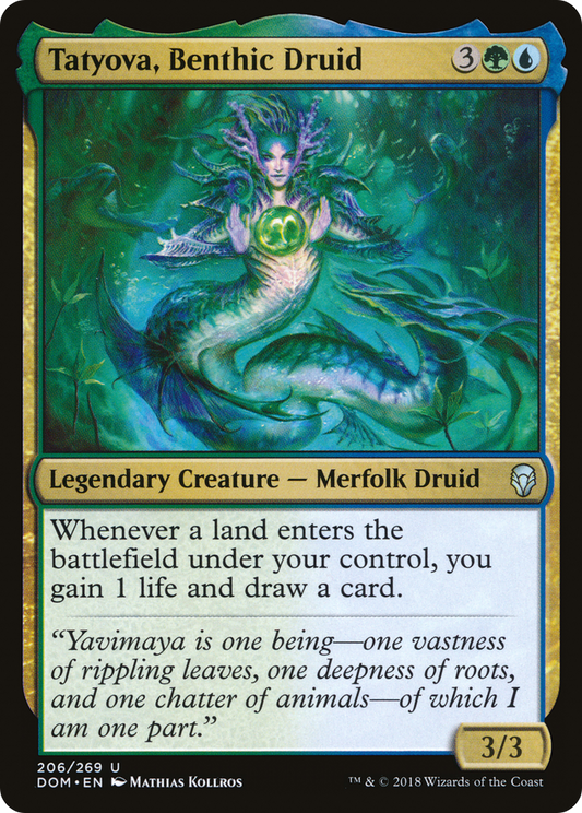 Tatyova, Benthic Druid (DOM) #206 [EN/N]
