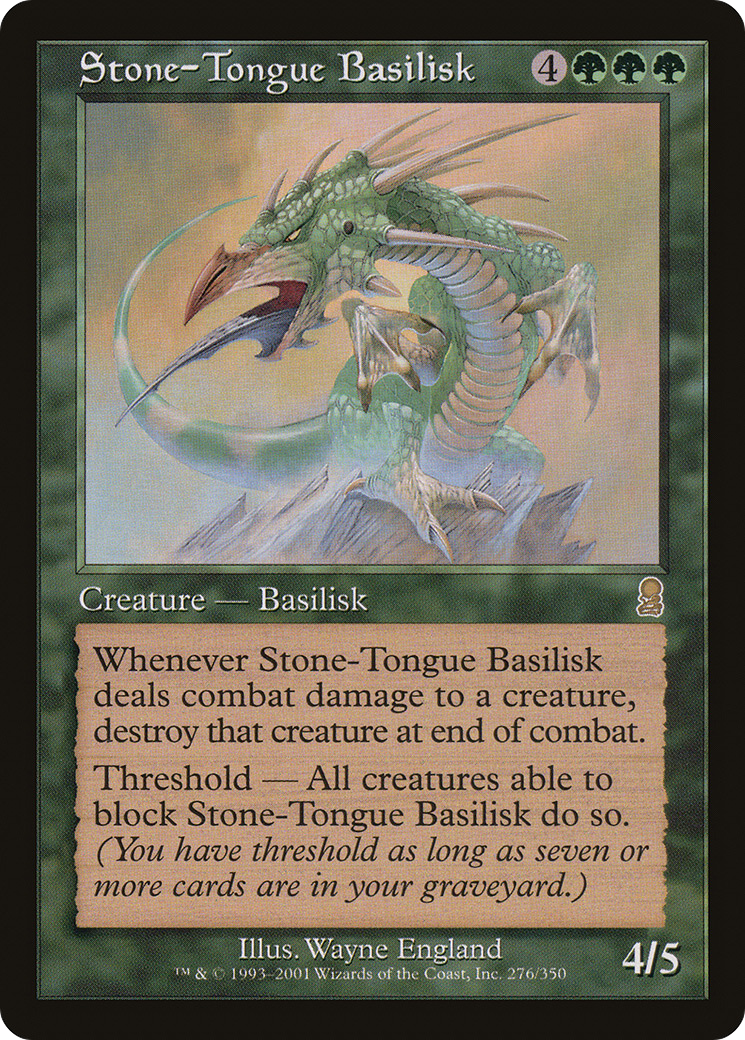 Stone-Tongue Basilisk (ODY) #276 [EN/N]