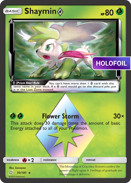 Shaymin Prism Star (TEU) #10 [EN/H]