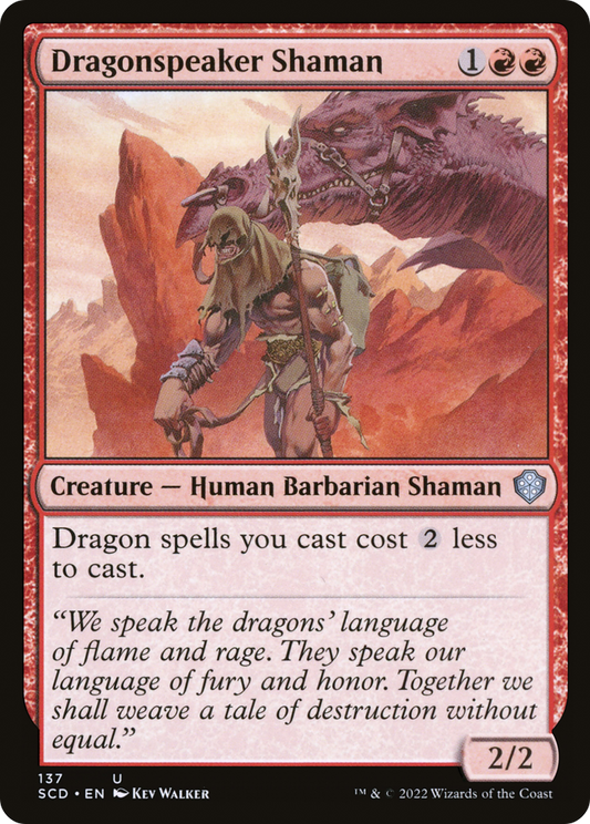 Dragonspeaker Shaman (SCD) #137 [EN/N] s/o
