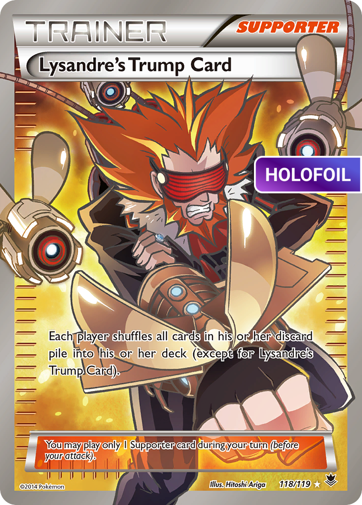 Lysandre's Trump Card (PHF) #118 [EN/H]