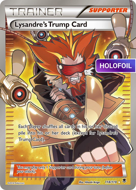 Lysandre's Trump Card (PHF) #118 [EN/H]