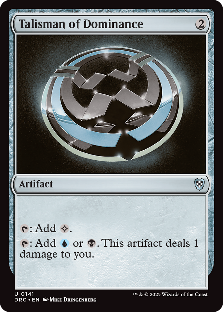 Talisman of Dominance (DRC) #141 [EN/N]