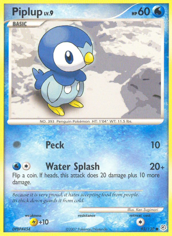 Piplup (DP) #93 [EN/N] s/o