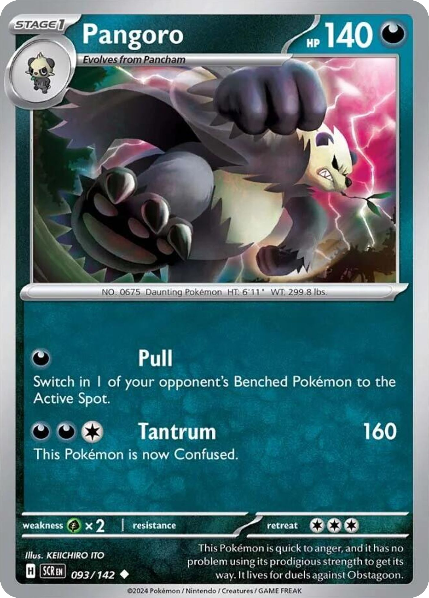 Pangoro (SCR) #93 [EN/N]