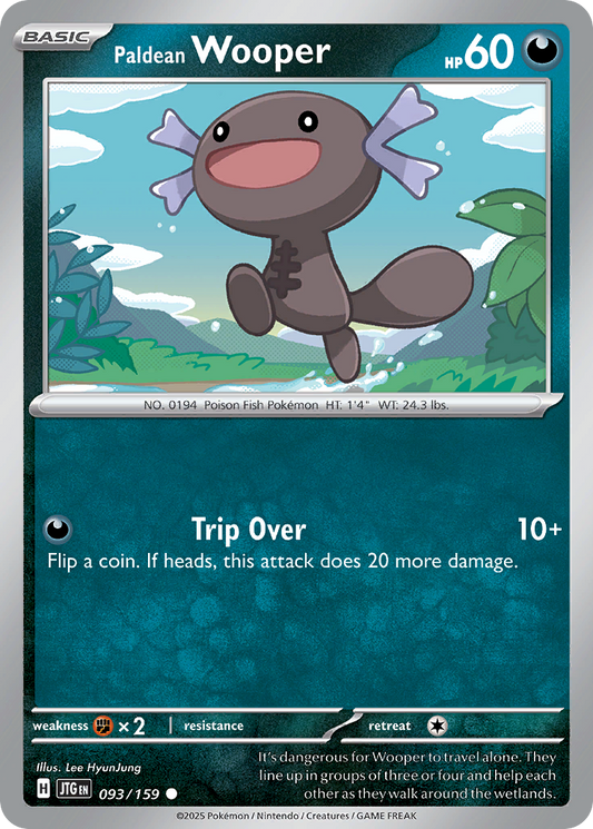 Paldean Wooper (JTG) #093 [EN/N]