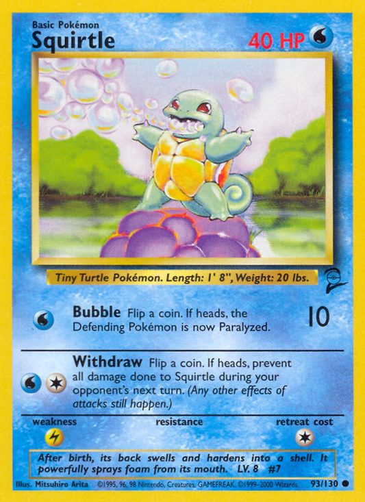 Squirtle (B2) #93 [EN/N]