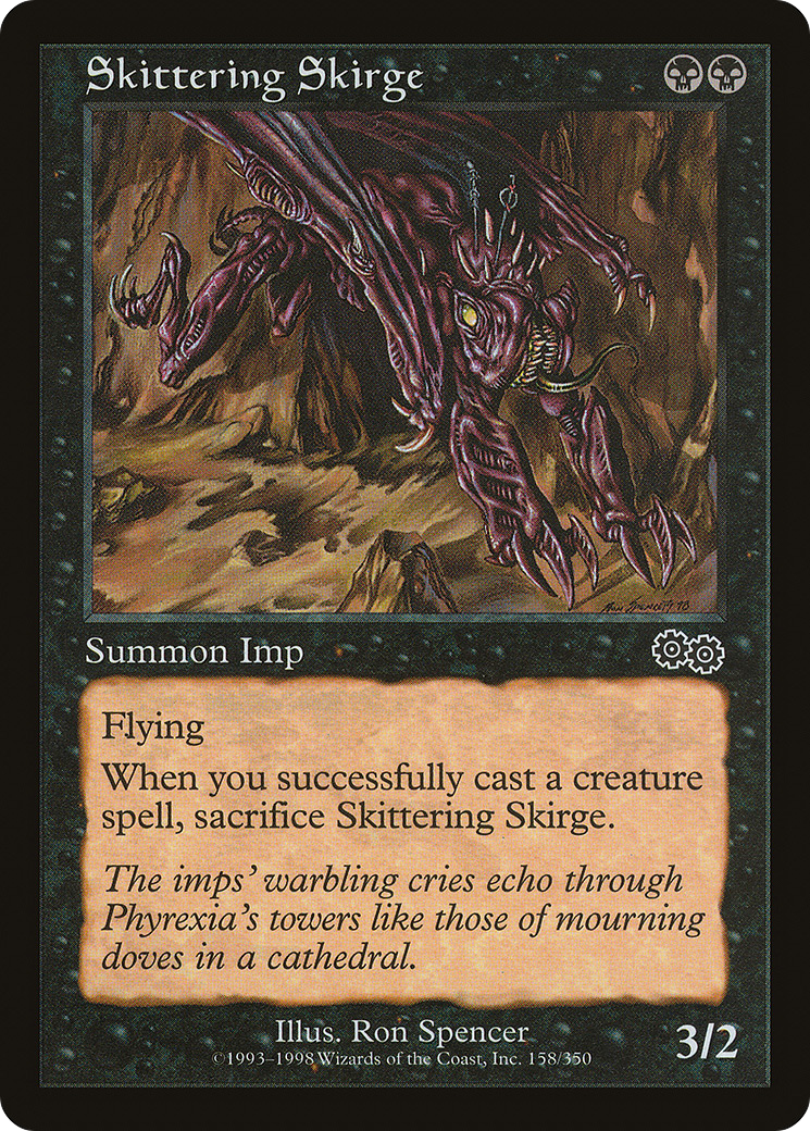 Skittering Skirge (USG) #158 [EN/N]