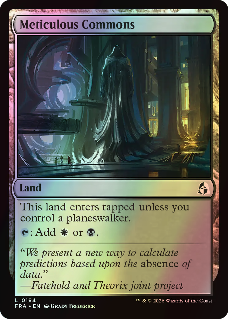 Meticulous Commons (FRA) #184 [EN/F]