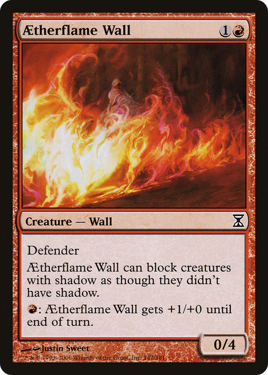 Aetherflame Wall (TSP) #142 [EN/N] s/o