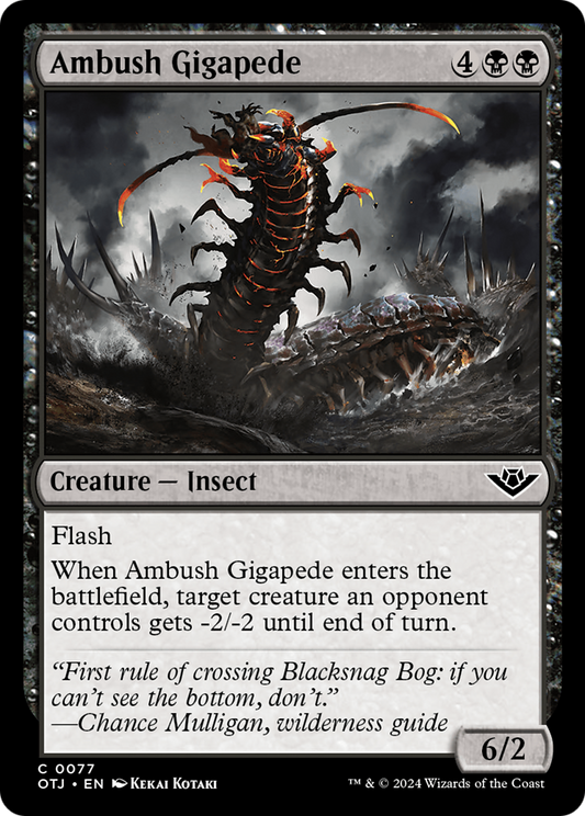 Ambush Gigapede (OTJ) #77 [EN/N]