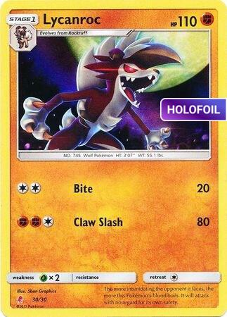 Lycanroc (#30 Holofoil) (SMK1) #30_V1 [EN/H] s/o