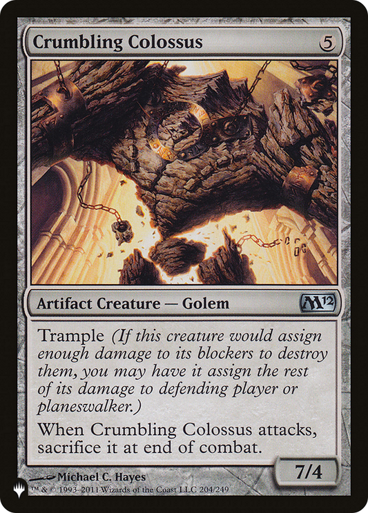 Crumbling Colossus (PLST) #M12-204 [EN/N]